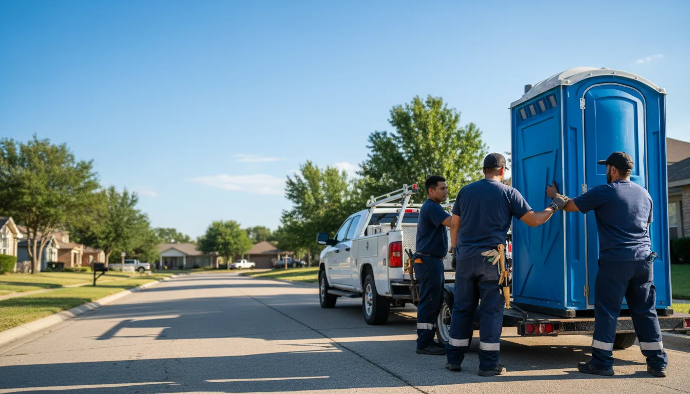 Portable Toilet Rental in Eagletown, OK near me